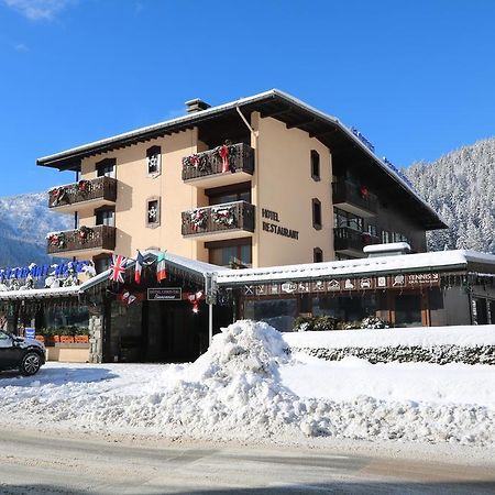 Chris-Tal Hotel Les Houches Exteriör bild