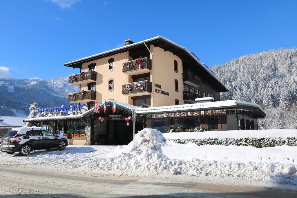 Chris-Tal Hotel Les Houches Exteriör bild