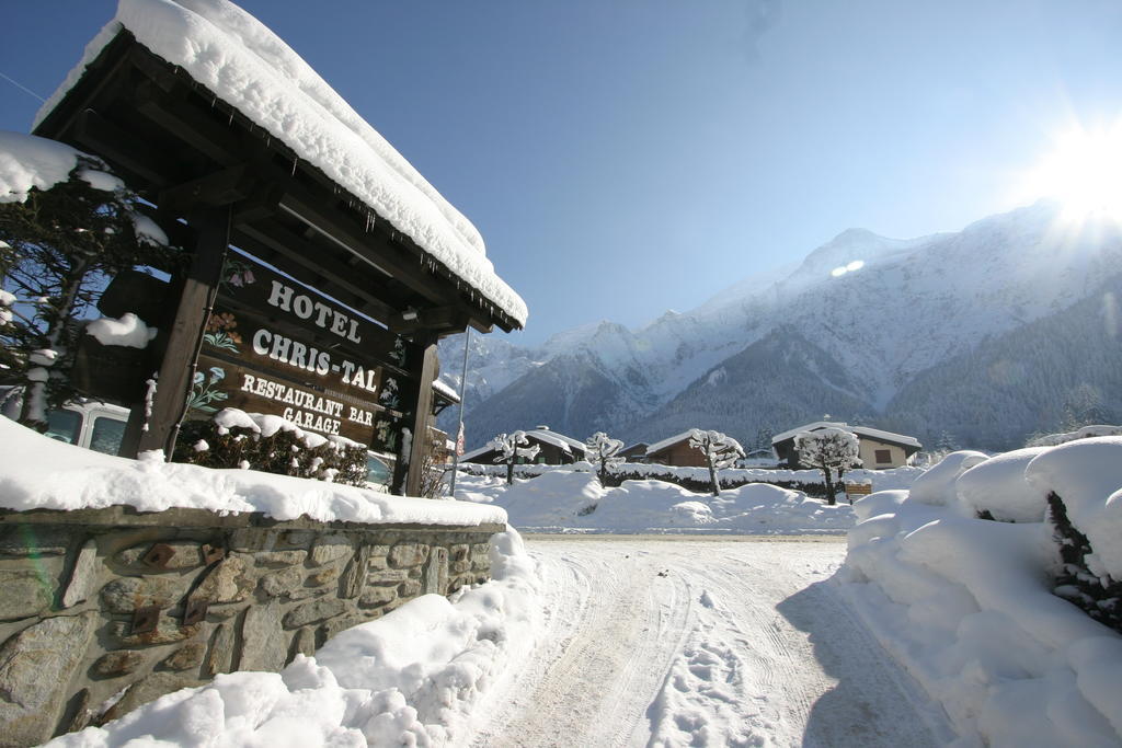 Chris-Tal Hotel Les Houches Exteriör bild